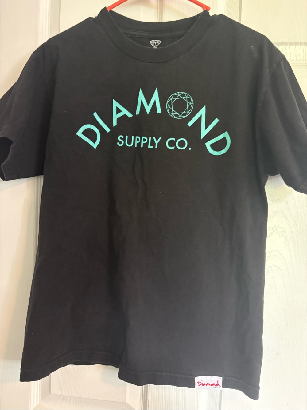 Diamond Supply Co. Black Tee with White Logo